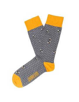 Calcetin Jimmy Lion   Gris/Abejas