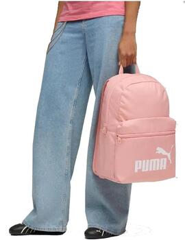 Mochila Puma Phase  Rosa/Bco