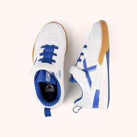 Zapatilla Niños Fútbol Sala Munich Rondito 14 Azul