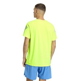 Camiseta Running para Hombre Adidas ADI365 Amarillo