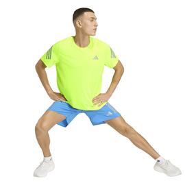 Camiseta Running para Hombre Adidas ADI365 Amarillo