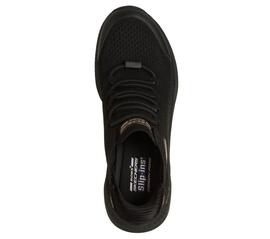 Zapatilla para Mujer Skechers bob squad 4 Negro