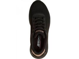 Zapatilla para Mujer Skechers BOBS SQUAD WAVES NEGRO