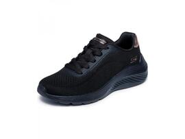 Zapatilla para Mujer Skechers BOBS SQUAD WAVES NEGRO