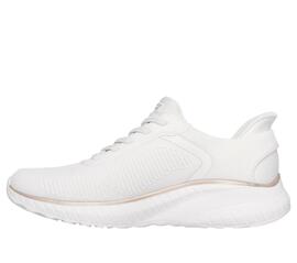 Zapatilla para Mujer Skechers Bobd squad Slip ins Blanco