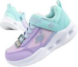 Zapatilla para Niña Skechers Sola Glow Turquesa