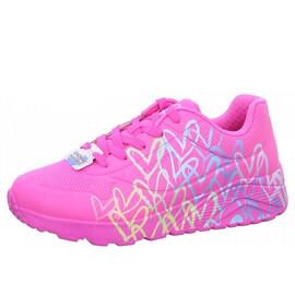 Zapatilla Adolescente Skechers UNO LITE  Fucsia
