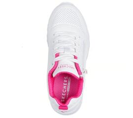 Zapatilla Skechers uno lite easy zip Blanco