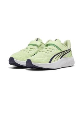 Zapatilla Niños Puma Punce Lite AC PS  Amarillo