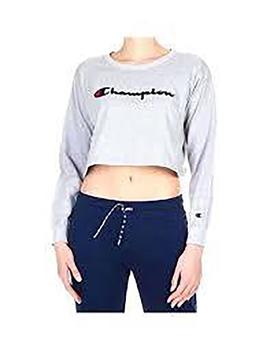 Sudadera Mujer Champion Crewneck Gris