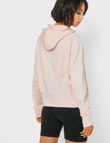 Sudadera puma Nu-tility Hoody rosa de chica.