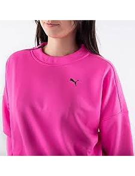 Crop Mujer Puma Crew Fucsia