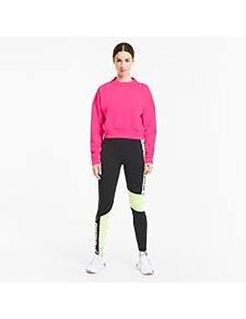 Crop Mujer Puma Crew Fucsia