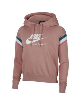 Sudadera Mujer Sportswear Heritage Rosa
