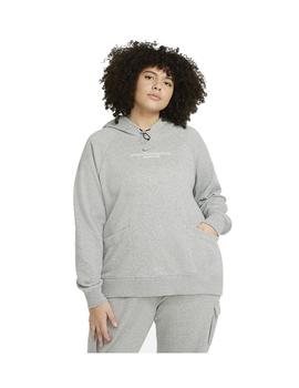 Sudadera Mujer Nike Swoosh Gris