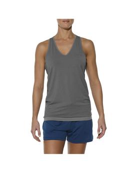 Camiseta Running Asic´s Tirantes Gris