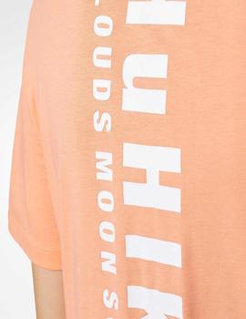 Camiseta Mujer  Adidas HN TSHIRT LOGO Coral