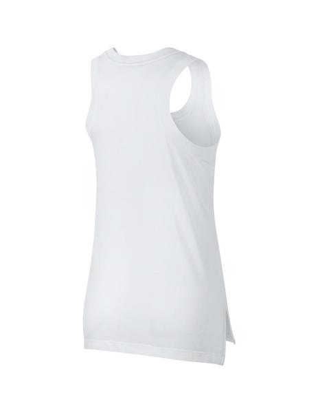 colección Medicina Forense sustracción Camiseta Mujer Nike Just Do IT Tank Blanco