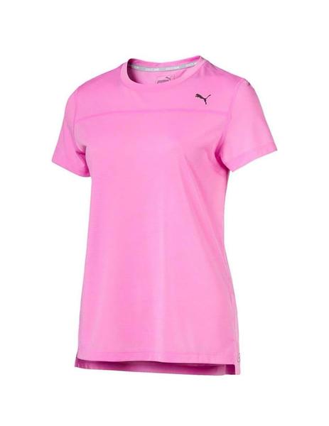 Camiseta Running Mujer Puma Rosa