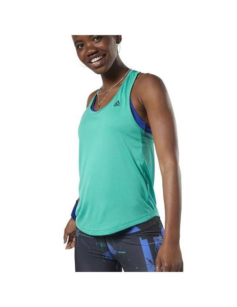 Pautas atravesar taza Camiseta Running Reebok vS Performance Verde