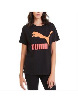 Camiseta Mujer Puma Classics Negro