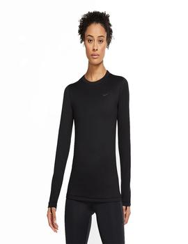 Camiseta Mujer Nike Pro Therma Negro
