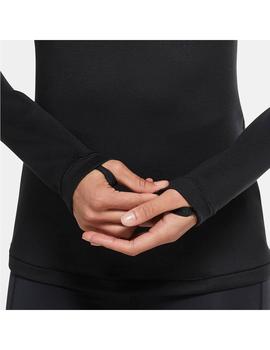 Camiseta Mujer Nike Pro Therma Negro