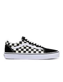 Zapatilla Vans Primary Check Old Skool Negro