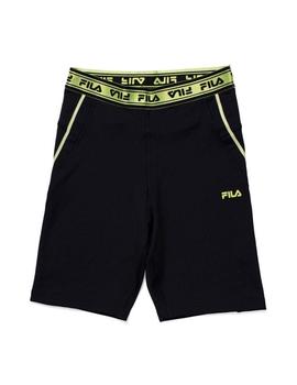 Short Legging Mujer Fila Ullan Negro