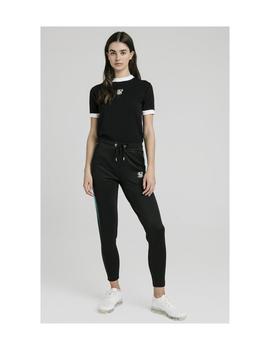 Pantalón Mujer SikSilk Fade Track Negro