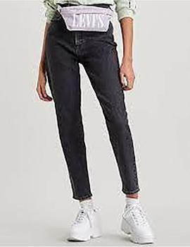 Pantalón Mujer Levi High Waisted Taper Bomb Gris