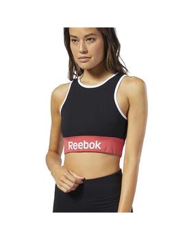 Top Mujer Reebok Linear Negro