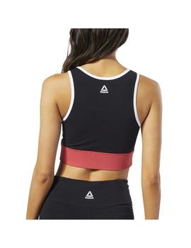 Top Mujer Reebok Linear Negro