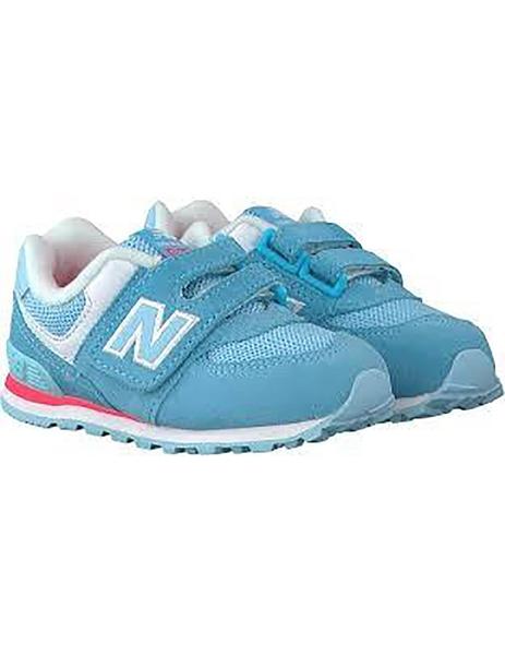 Zapatilla New Balance 574 Celeste