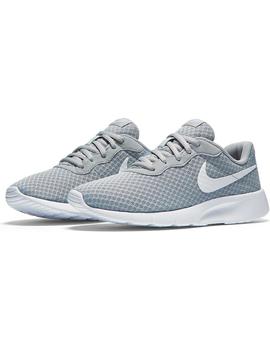 Zapatilla Junior  NIKE TANJUN Gris
