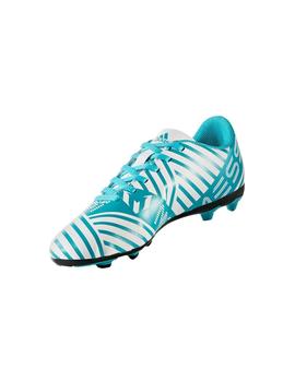 Bota Fútbol Adidas Nemeziz Messi Turquesa