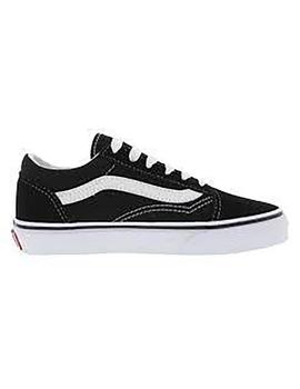 Zapatilla Junior Vans Old Skool Negro
