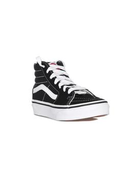 Zapatilla Junior Vans Sk8 -HI Negro