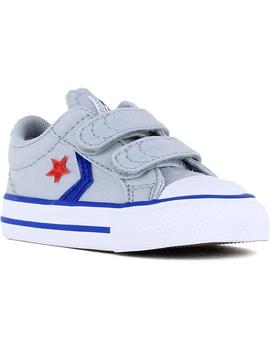 Zapatilla Infantil Converse Star Player 2V Gris