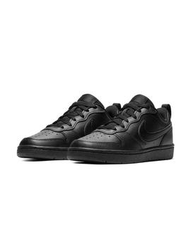 Zapatillas Niño Nike Court Borought Mid 2 Negro