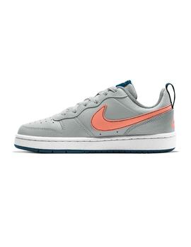 Zapatillas Niño Nike Court Borough Low 2 Gris