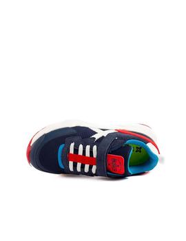 Zapatilla Munich MINI-TRACK Velcro 14 Azul