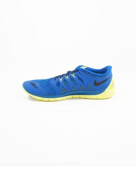 Zapatilla Multideporte Junior Nike Free 5.0  Azul