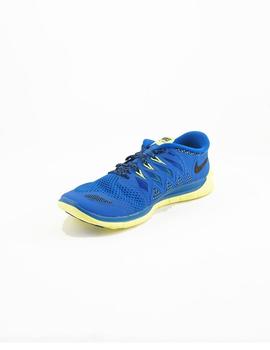 Zapatilla Multideporte Junior Nike Free 5.0  Azul