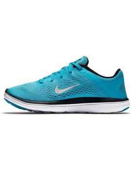 Zapatilla Running Junior Nike FLEX Turquesa