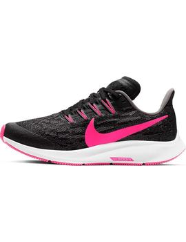 Zapatilla Running Gs Nike Pegasus 36 Negro