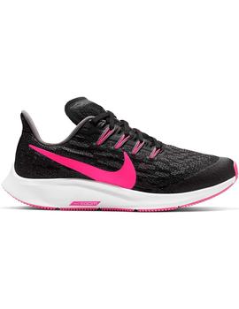 Zapatilla Running Gs Nike Pegasus 36 Negro