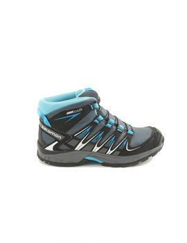 Bota Trekking Junior Salomon Xa Pro Mid Wp Gris