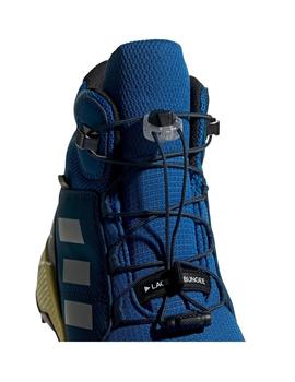 Bota Junior Adidas Terrex Mid Goretex Azul