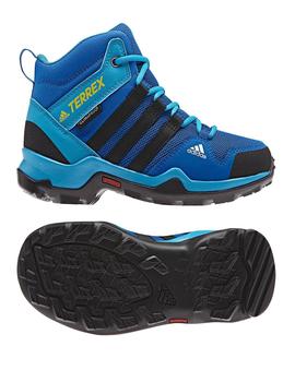 Bota Infantil Adidas Terrex AX2R Mid Azul